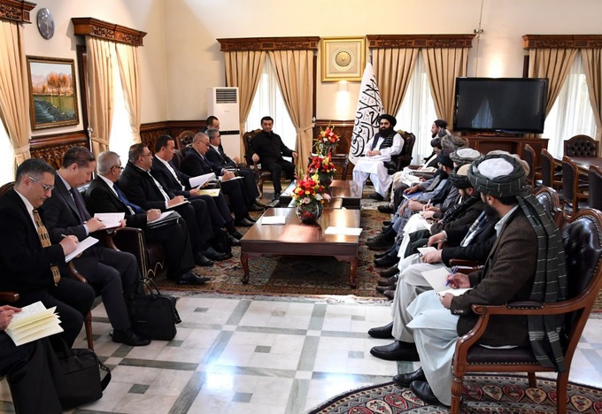 Foreign Minister Saidov meets with top Taliban officials 2