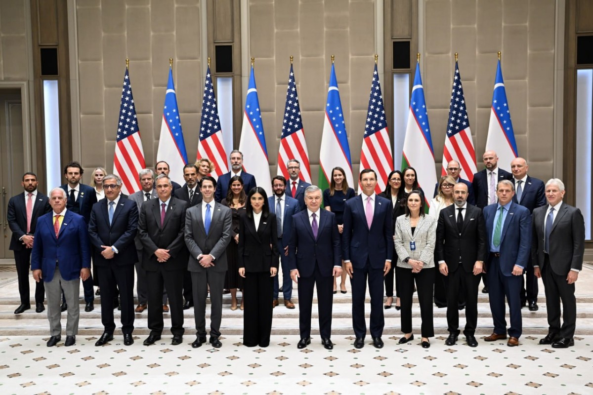 President Mirziyoyev meets U.S. business delegation and signs corporate agreements ahead of Tashkent Investment Forum 2